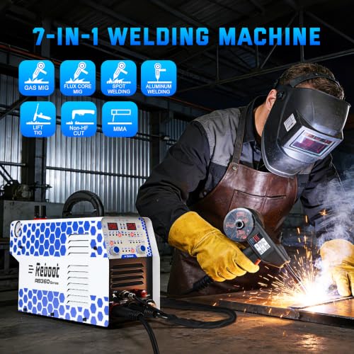 Image of Reboot 7‑in‑1 Welder MIG Plasma Cutter Kit 200A Welding Equipment