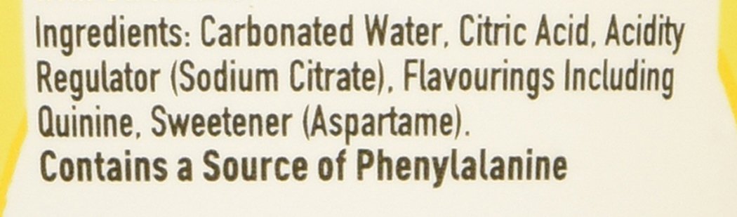 Schweppes Slimline Tonic Water Bottle, 1 Litre