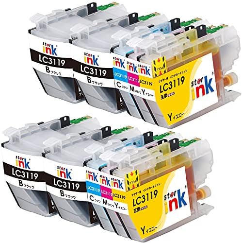 Amazon.co.jp: ブラザー 対応 LC3119-4PK Brother 互換インク 10本 