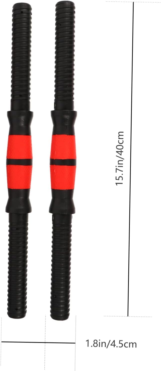 1set Dumbbell Bars Dumbbell Handles for Weightlifting Equipment Includes Bar Connector - Design for Training