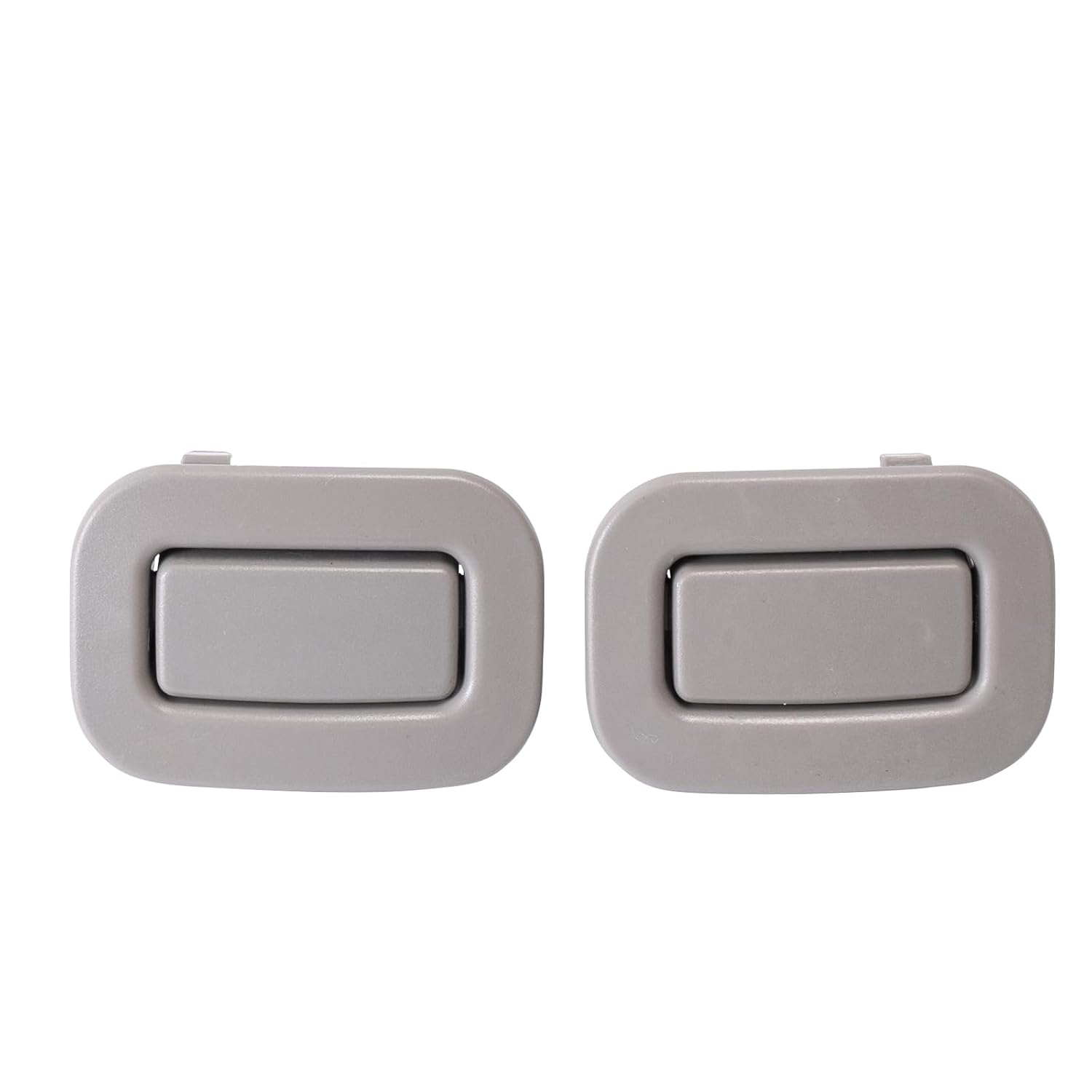 Rear Seat Recliner Switch Button Holder 1 Pair of Right and Left Side 64328AG011 64328AG001 for 2009-2013 Subaru Forester Repalce# 64328AG011JC 64328AG001JC, Grey