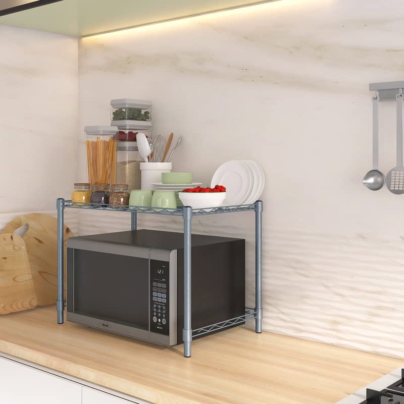 tunehome Kitchen Cabinet - 1 Shelf (Silver, Metal)-picture-26
