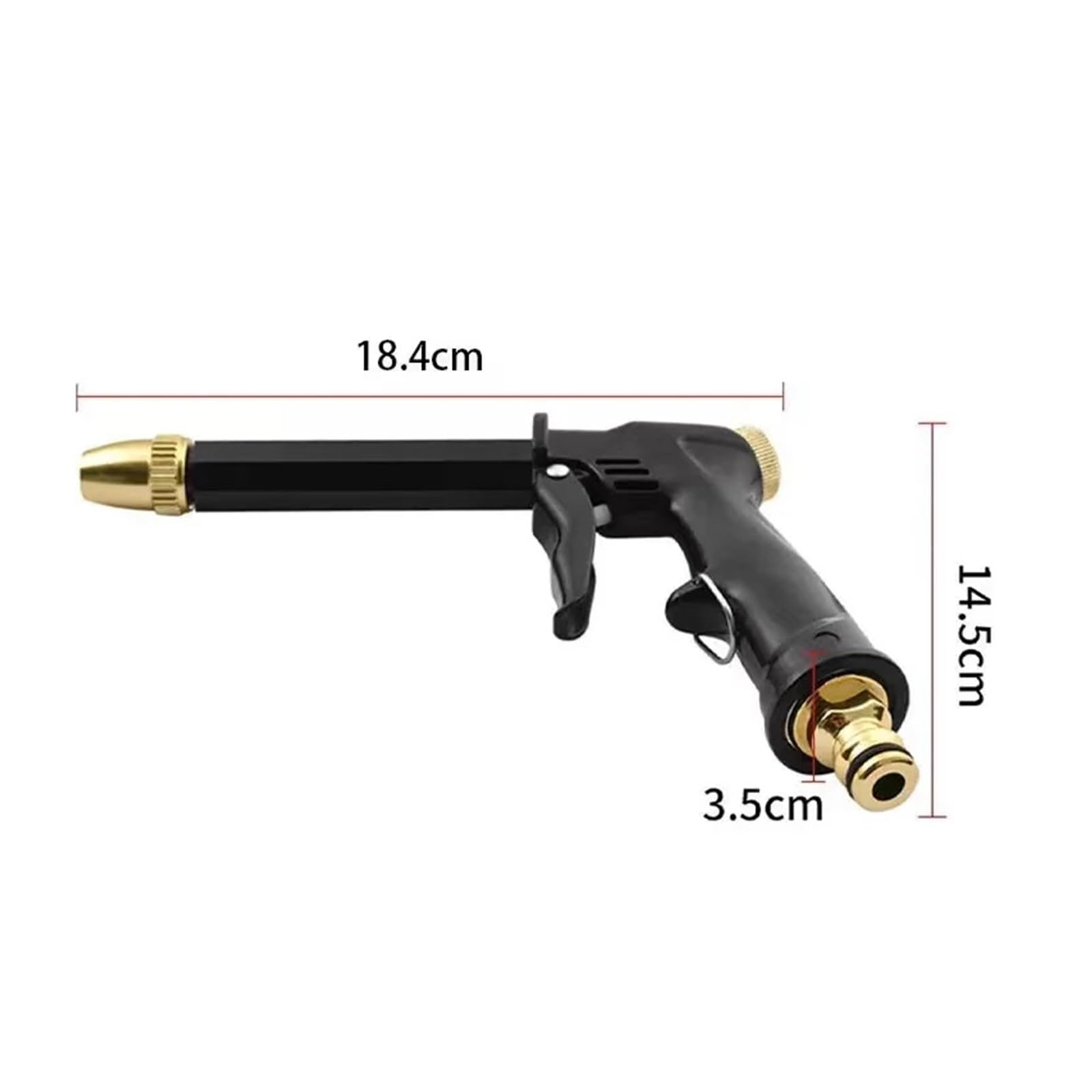 tubo da giardino, tubo di prolunga retrattile Pistola ad acqua a pressione Giardino Quattro Deasons Sntifreeze Tubo Acqua Attrezzi for irrigazione Set di irrigatori for uso domestico Autolavaggio Pist