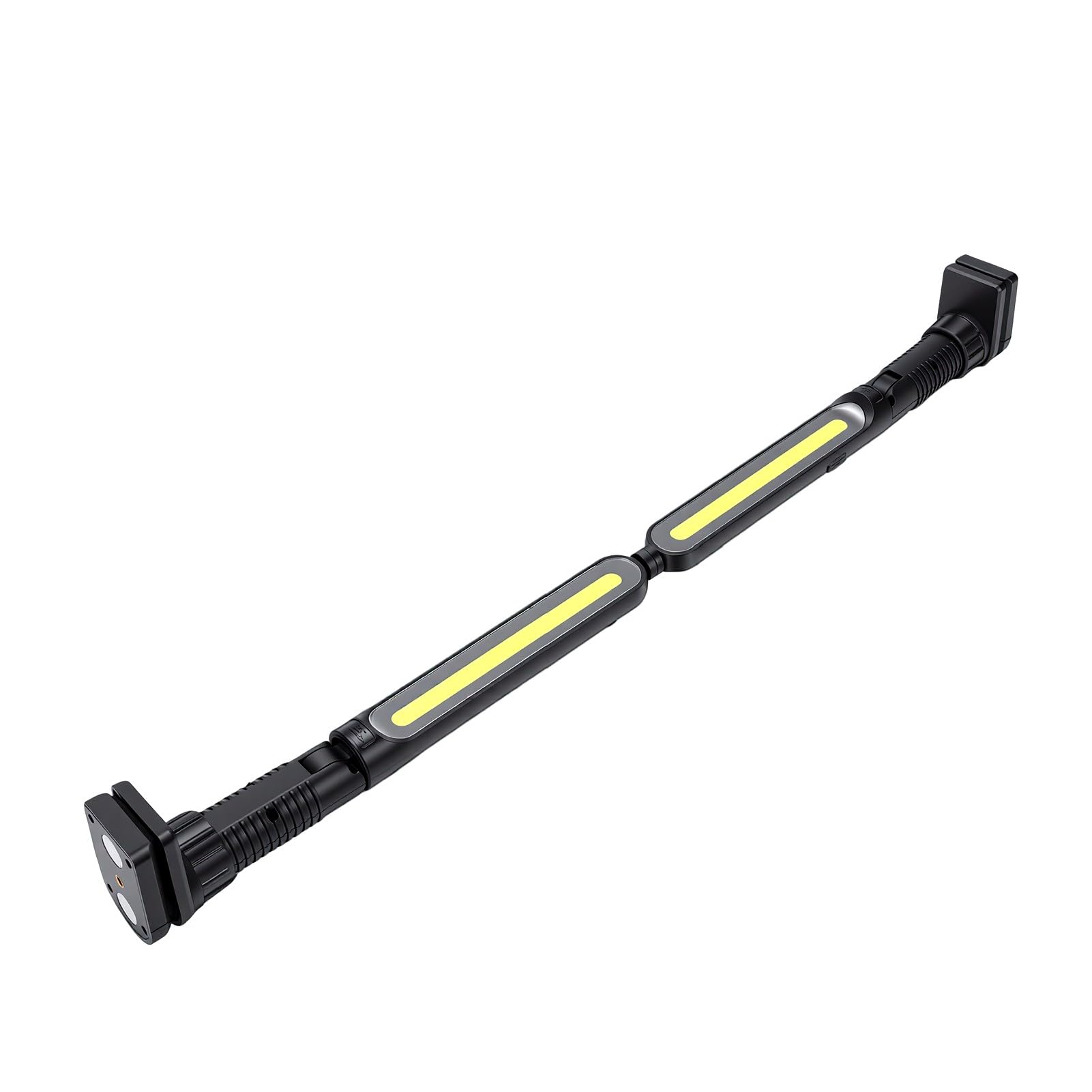 GOWENIC Barra Luminosa da Lavoro Pieghevole Magnetica 2400LM Lampada da Meccanico a LED Ricaricabile con Sensore a Infrarossi Batteria da 4400 MAh per Lavori di Emergenza in Garage di Riparazione Auto