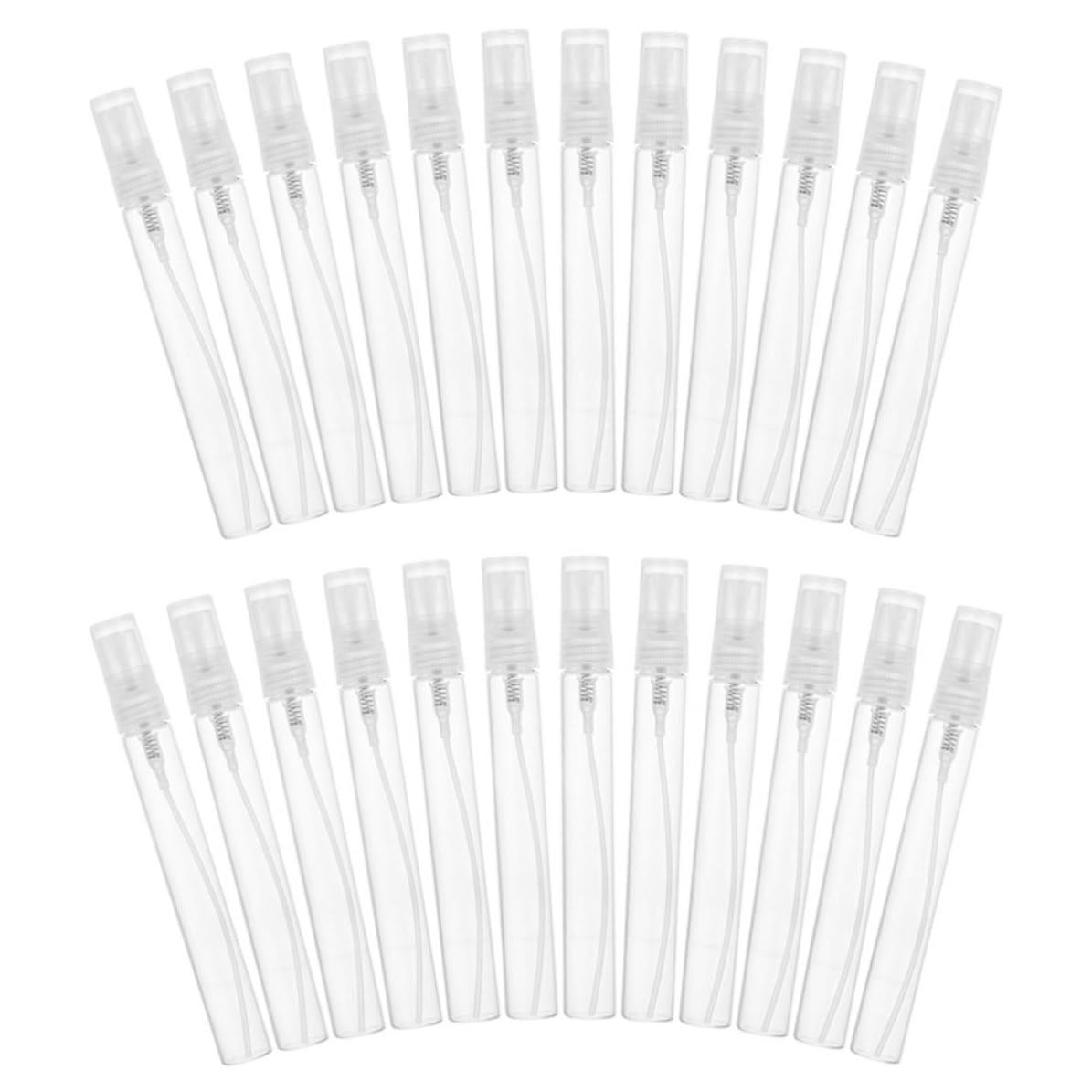 Botellas de perfume de vidrio de 10ml que evitan derrames en el neceser