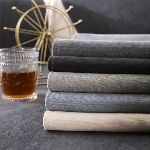 Housse de canapé en chenille souple Slish pour canapé 3 et 2 places et fauteuil - 4