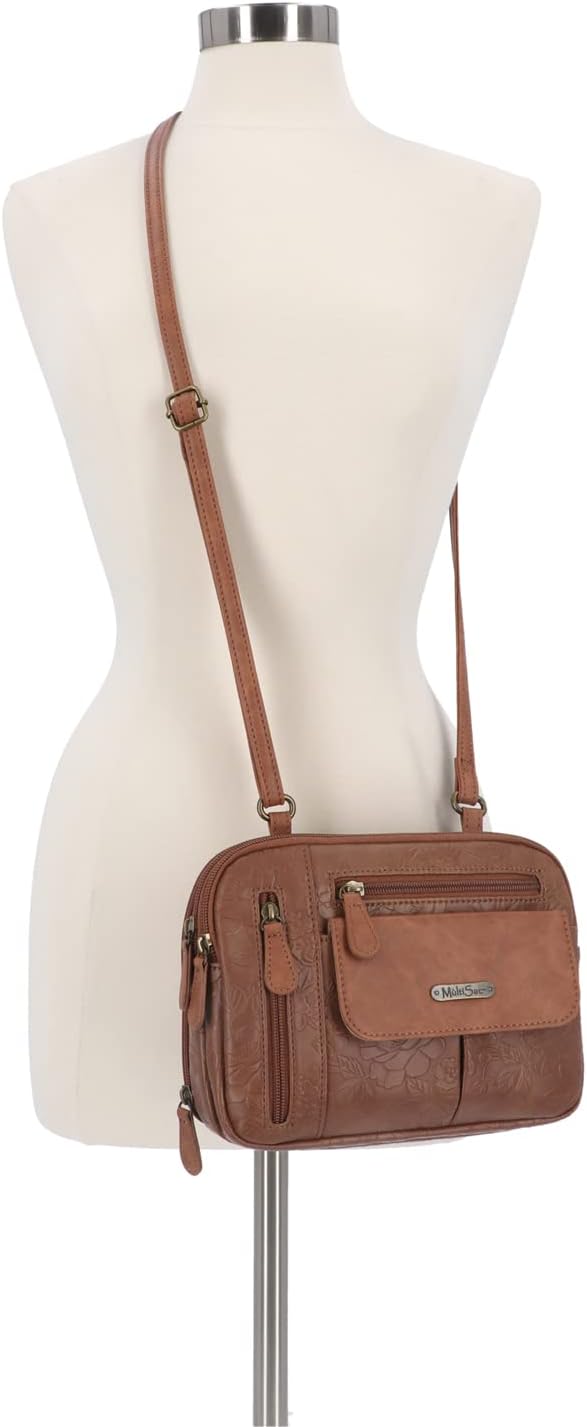 MultiSac Zippy Triple Compartment Crossbody Bag - Image 5