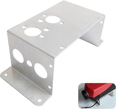 External Diesel Heater Mounting Bracket Parking Heater Base Floor Mount Diesel Heater Stand for Webasto Air Top 2000 STC Heater, for Eberspacher Airtronic D2 Heater, for Chinese Diesel Heater