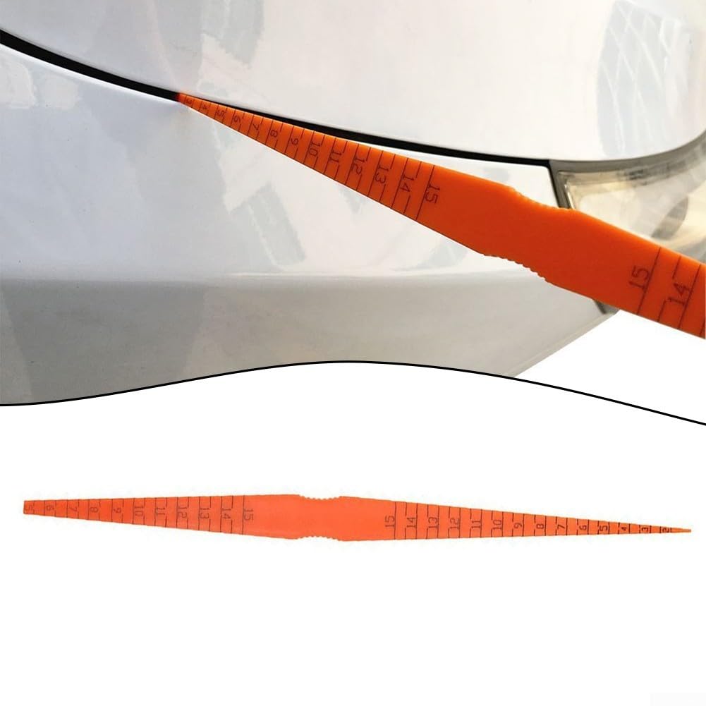 Règle de mesure de l'écart des panneaux de voiture pour un alignement précis de la carrosserie et du capot du véhicule et contrôle de la position du panneau