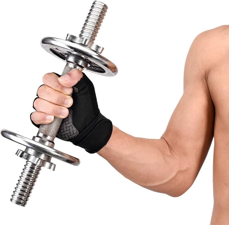 Indoor Lengthened Wrist Guard Pull-up Upward Yoga Dumbbell Fitness Nylon Gloves