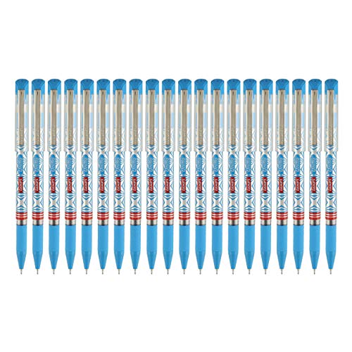 Image of Pilot V5 Roller Ball Pen Pack of 5 (Blue Ink) & Luxor UNIFLO Ball Pen Blue (20's Box)