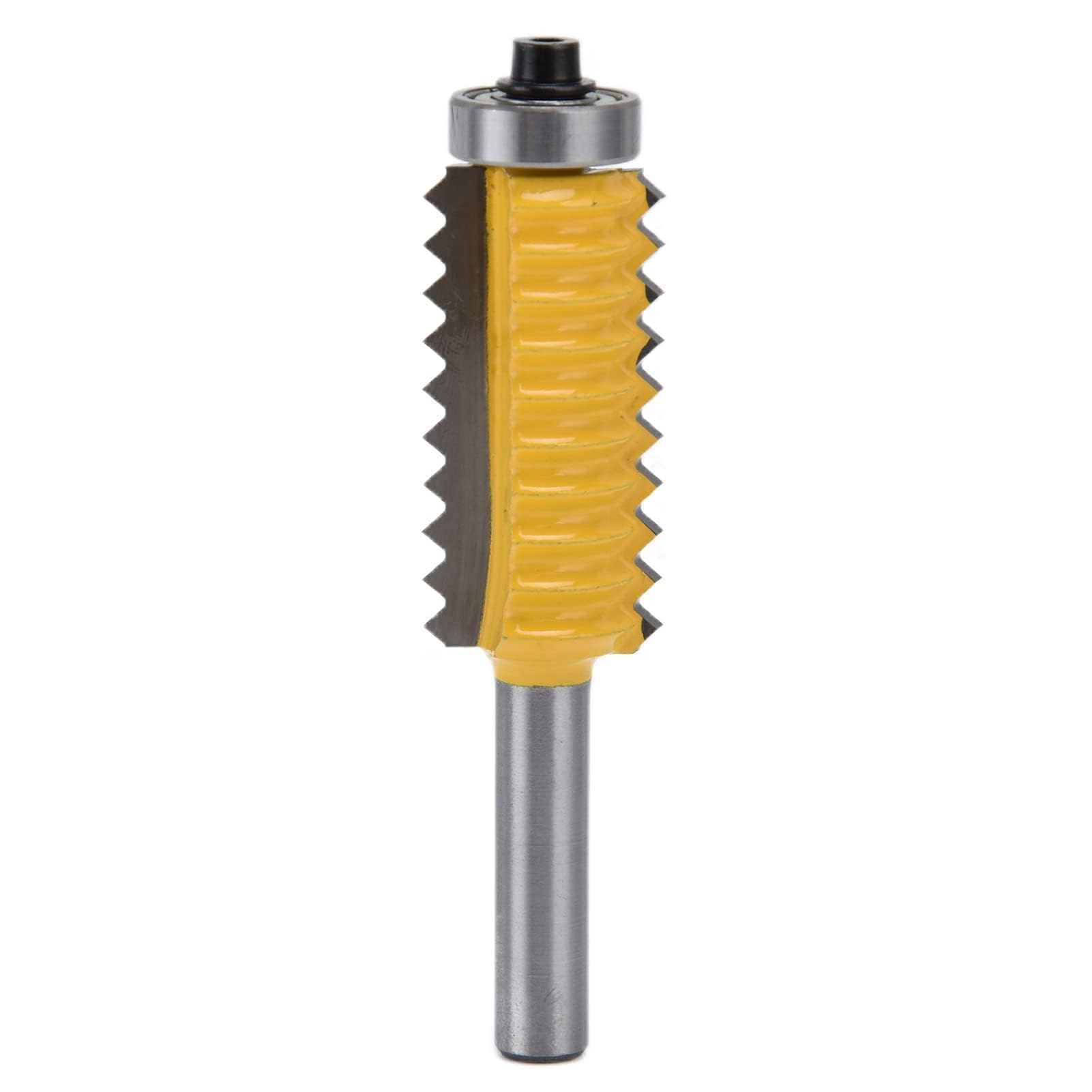 Finger Joint Router Bit, 8*55mm Fresa per Giunti a V, Punte Di Falegnameria Fresa per La Lavorazione Del Legno, Fresa a Longeron, Finger Colla Giunto Router Bit Scaffali Mobili Da Tavolo Strumenti