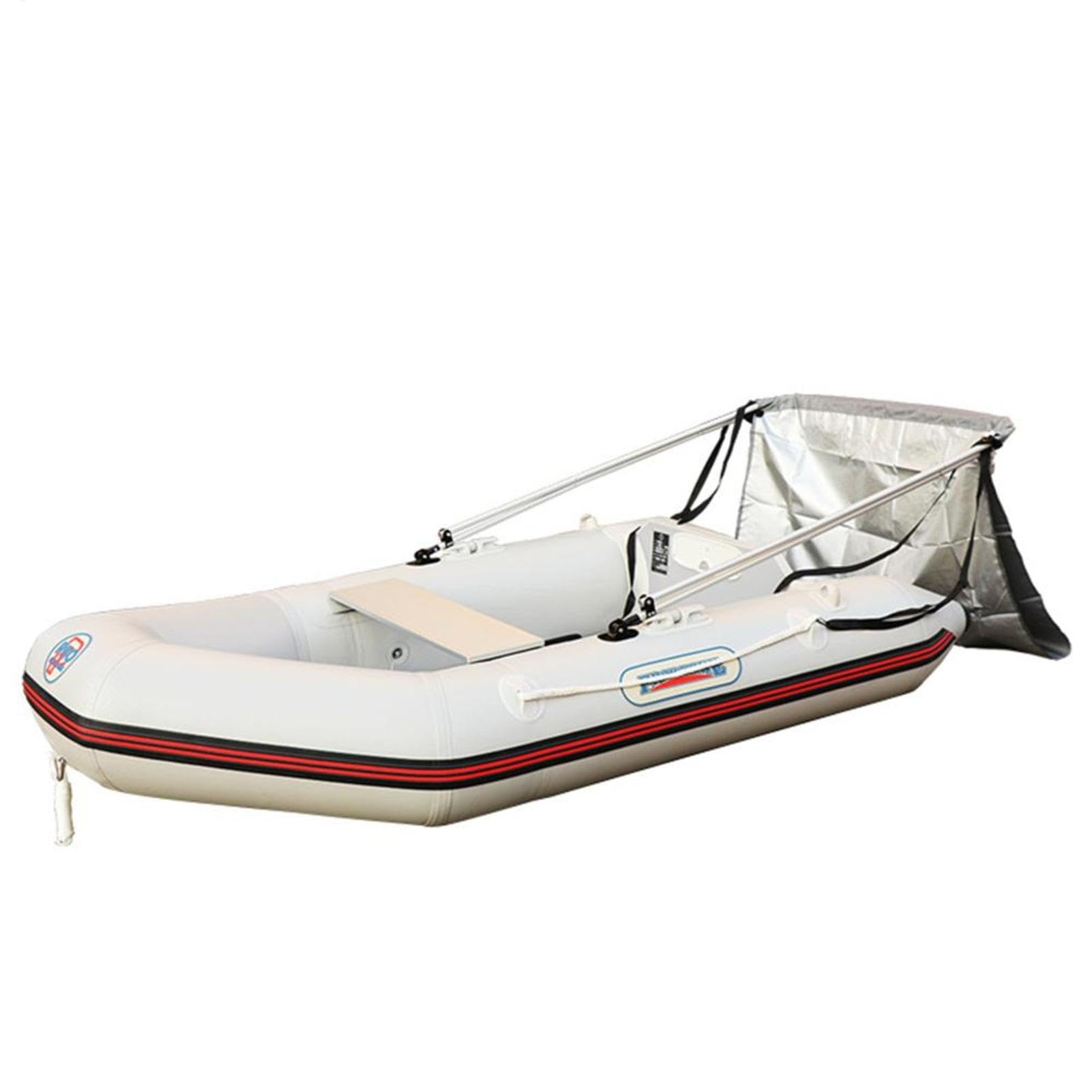 Tendalino per kayak - Parasole pieghevole per barca 160 x 120 x 110 cm | Parte superiore della tenda da barca in tessuto Oxford con protezione UV impermeabile con cinghie regolabili | Per kayak, bar