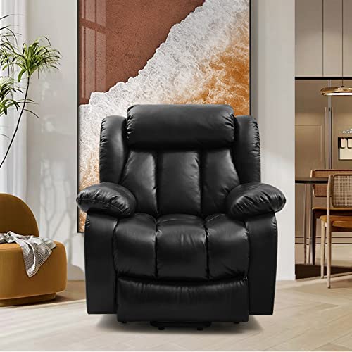 Cooldex Power Lift Chairs With Heat And Massage, Lay Flat, Stand And Lift Assist For The Elderly, Dual Motors Chair With Cup Holders, Usb Ports And Side Pockets (Black) #TOP6