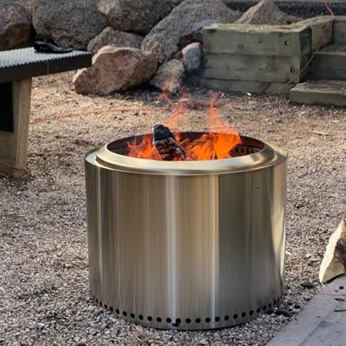 Fire Pit Lid for Solo Stove Bonfire & 19.5" Stainless Steel Firepits Lid by GLOWYE - Used condition - Image 5