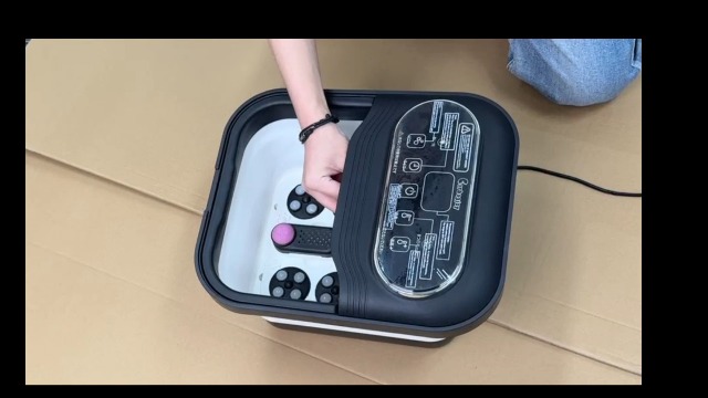 Amazon | Carbagjoy折り畳め電動式 足湯器 足湯 フットバス 保温 浴剤