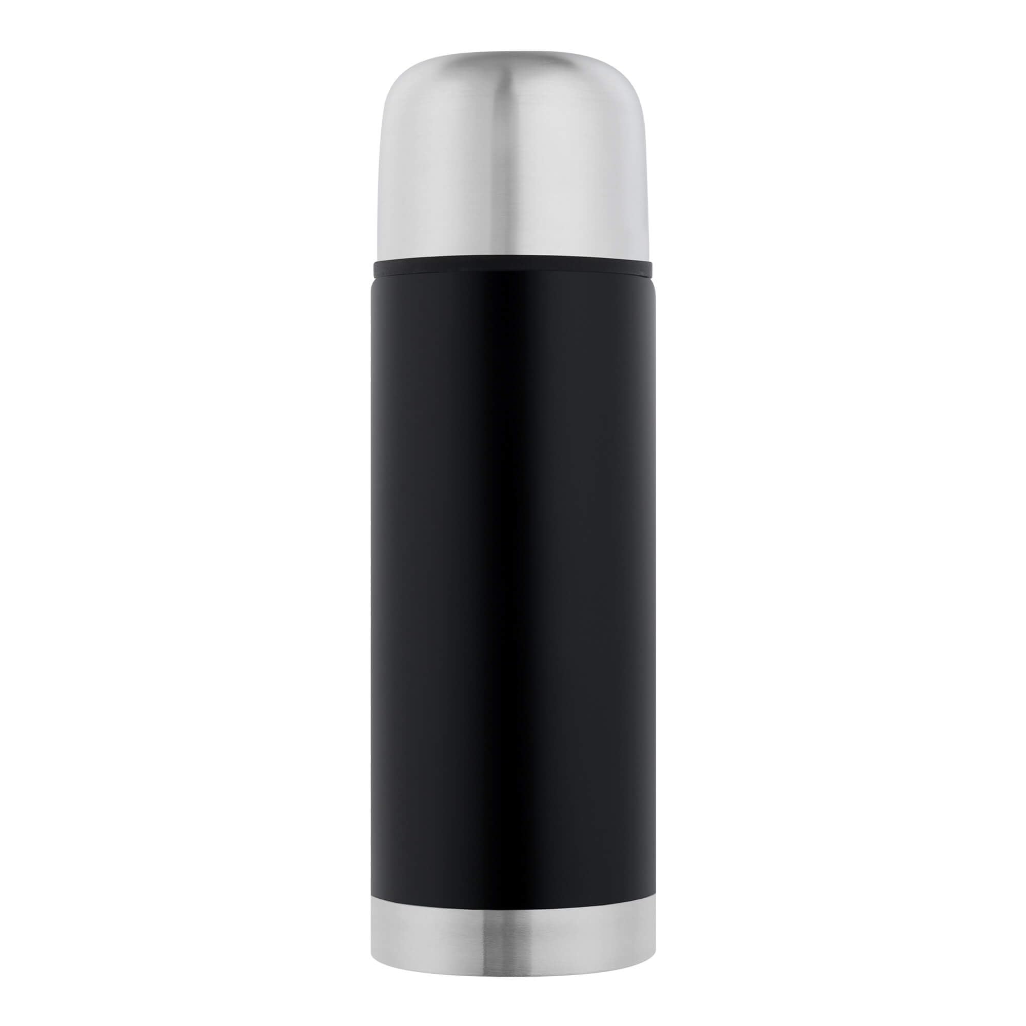 GRÄWE Thermos Da Viaggio 350 Ml In Acciaio Inox 18/10 Con Bicchiere Integrato - A Prova Di Perdite, Nero