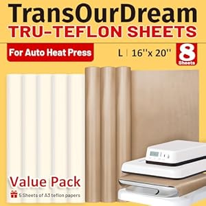 TransOurDream 3 PTFE Teflon Sheets ...