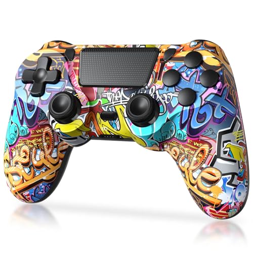 TIANHOO Wireless Controller Compatible with PS4/Pro/Slim, with Vibration...