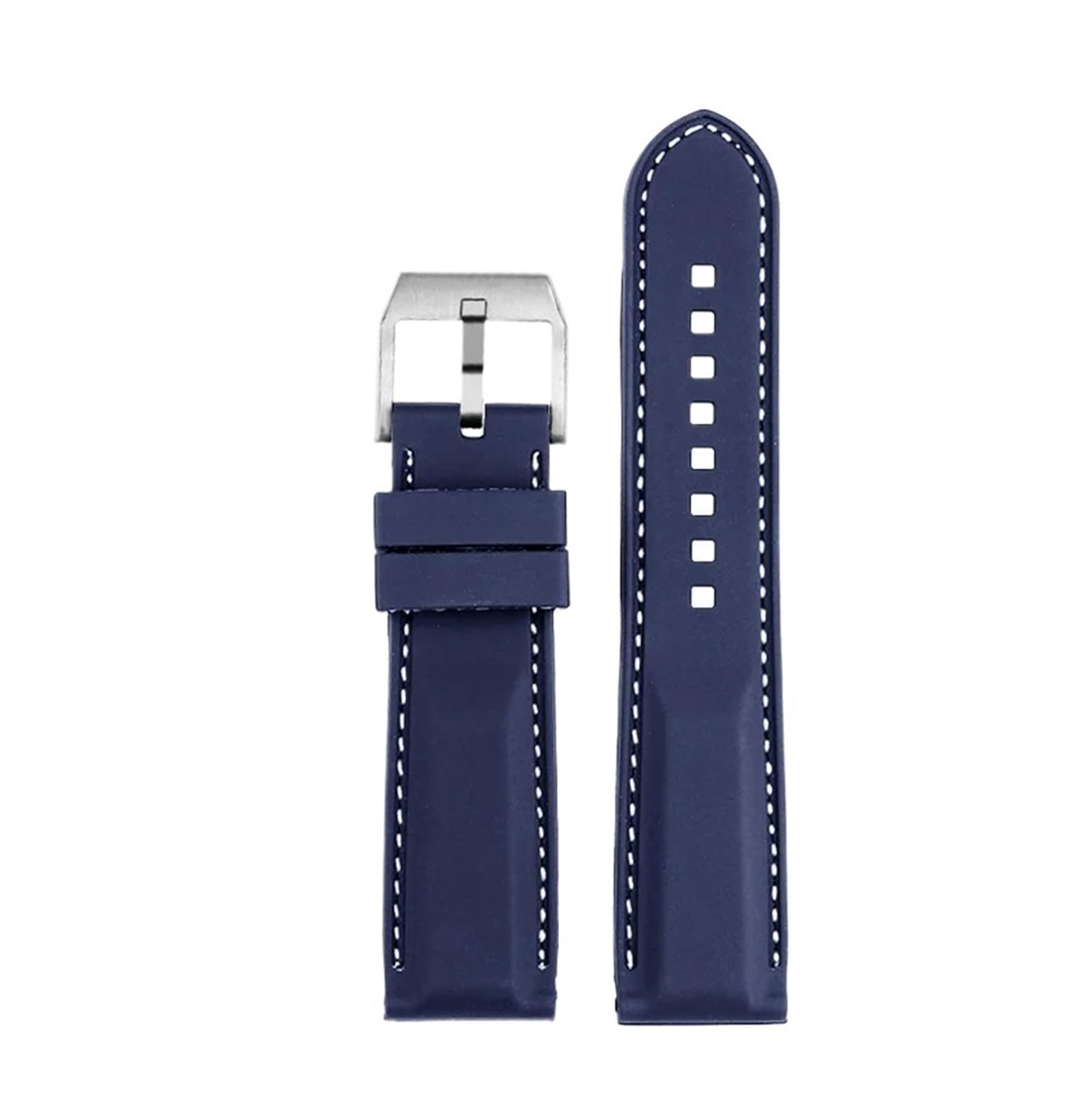 Correa de silicona impermeable contra sudor para relojes Tissot y Citizen 6