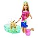 Barbie Splish Splash Pup Playset