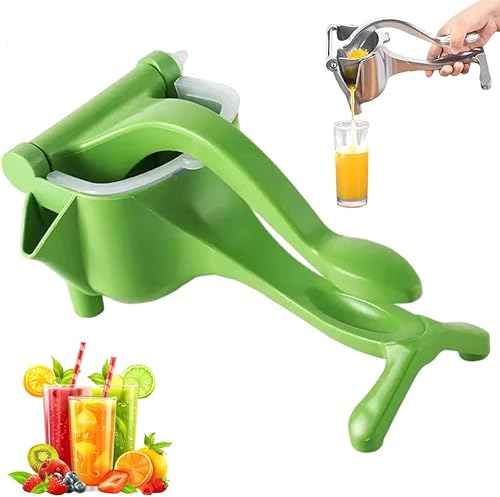 Miniatura 12 de Exprimidor de mano - Exprimidor manual de aluminio, exprimidor de mano grande, extractor de jugo de frutas resistente para limón, naranja, lima, 1