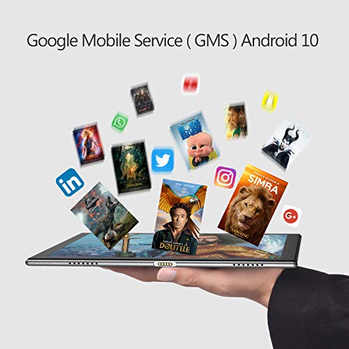 Image of 10 inch Tablet Android with 3GB RAM, 32GB ROM, 512GB Expandable, Quad-Core, HD IPS Screen, 5.0 MP + 8.0 MP Dual Camera, WiFi, Bluetooth, Stable Tablet with 6000mAh Battery