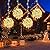 Outdoor Christmas Balls Lights 4 Pack Hanging 7.9" LED Garden Sphere Tree Lights 8 Modes Waterproof Glow Globe Lights with Memory Timer Plug for Party Yard Porch Eave Patio Xmas Decoration-Warm White
