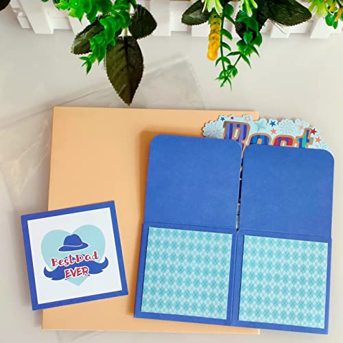 Unique Fathers Day Card, Handcrafted 3D Pop-Up Greeting Card, Father's Day Card For Dad, Husband, Grandpa, Grandfather, Step Dad, Happy Fathers Day Card From Daughter, Son, Fathers Day Card From Wife #TOP6