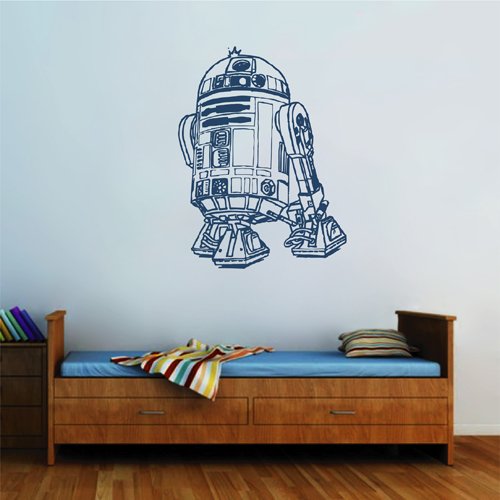 Sticker R2 D2 Decorativo Star Wars Vinilo