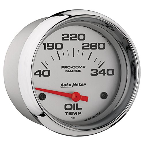 Calibre de temperatura de aceite 140-300ºf Auto Meter 2 5/8 pulgadas 2