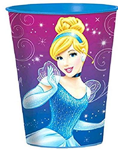 American Greetings Cinderella Party Supplies, Plastic Cup Party Favor (1-Count)