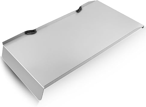 Drip Tray Heat Baffle Replacement for Traeger Ironwood 885 Pellet Grills, BCA1333 KIT0404 Grease Drip Pan Heat Deflector Replacement Parts Compatible With Traeger Ironwood 885 Drip Tray Liner BAC521