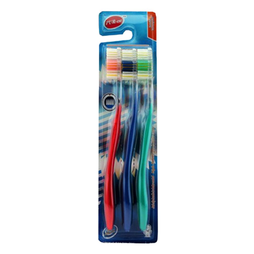 Adult Soft Toothbrush 3pk