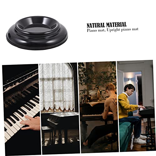 ULDIGI Tapete De Piano Vertical 4 Unidades Protetores De Piso De Piano Tronco De Scooter Almofadas D