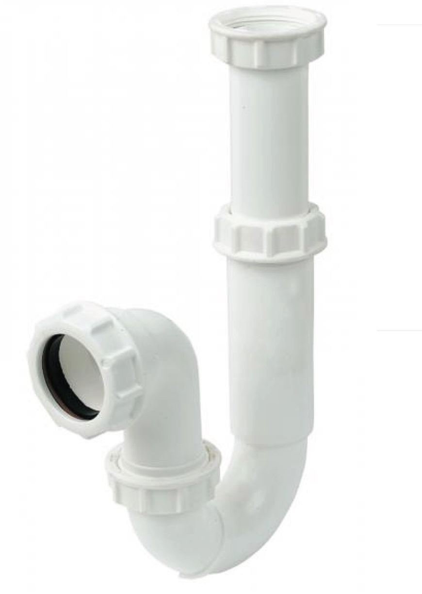 FLOPLAST Telescopic P Trap 76x40mm TP47T