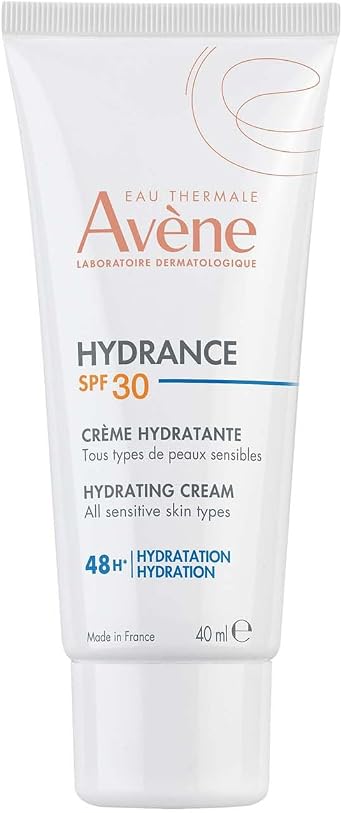 AVENE Hydrance - SPF 30 Hydrating Cream - Dehydrated Sensitive Skin - 40 ml