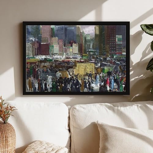 Impression sur toile New York George Bellows 40x61 cm - 7