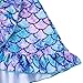ALISISTER Girls Swimsuit Size 10-12 Mermaid Bathing Suits 3 Piece Fish Scales Animal Bikini Sets with Cover Up Skirt Summer Beach Swimwear 11 Year Old