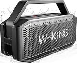 W-KING Loud Bluetooth Speaker, 100W Max IPX6 Portable Waterproof Outdoor Speakers Bluetooth Wireless 108dB Large...