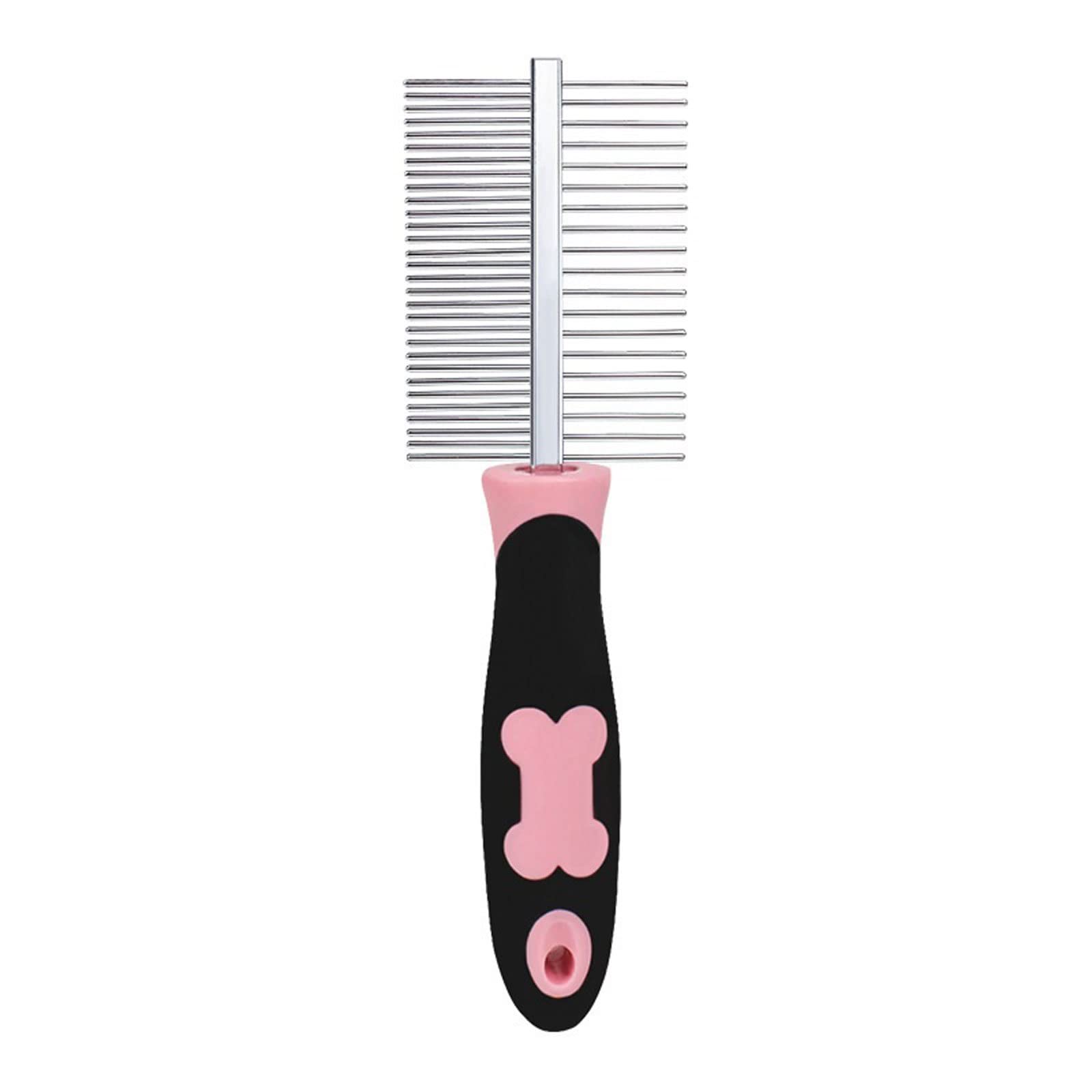 DieffematicSZ Peine Perra Cat cepillo para mascotas para mascotas para cachorro para perros pequeños perros para el cabello de doble cara mascotas de belleza herramienta para mascotas productos para m