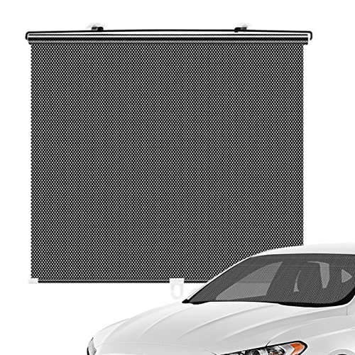 Tende A Rullo Con Ventose Per Auto - Parasole Estensibile Per Finestrini, Protezione Solare E Privacy Per Viaggi - Foto 7