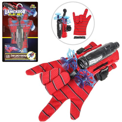 Brinquedo Luva Lança Teia Aranha Presente Infantil Meninos