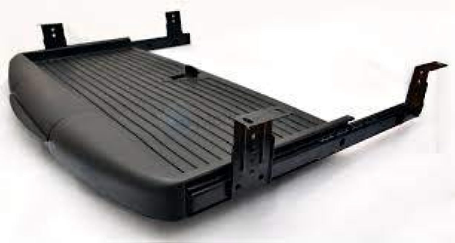 SPYLOCK Heavy Vergin Plastic Keyboard Tray with Height Adjustable โ Perfect for Office & Home (with Mouse Tray)