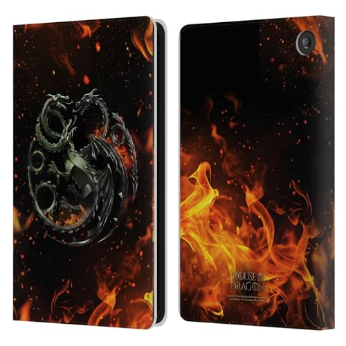 Étui Amazon Fire 7 2022 en cuir House of The Dragon Saison 2