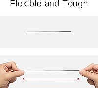 Vista 5 de SainSmart GT-3 High Flowability Flexible PLA Filament 1.75mm, High Flow 3D Printer Filament for High-Speed Printing, 2.2 LBS (1KG) Spool, White