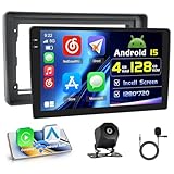 【1280*720 AHD & Schermo Incell】Questa autoradio per Fiat Panda 2003-2012 dispone di un grande display claro con risoluzione 1280*720, mostra mappe e testi in modo distinto con colori vivaci. Schermo Incell con touch display integrato, sottile, più luminoso, chiaro anche alla luce solare, piacevole al tatto durante la guida