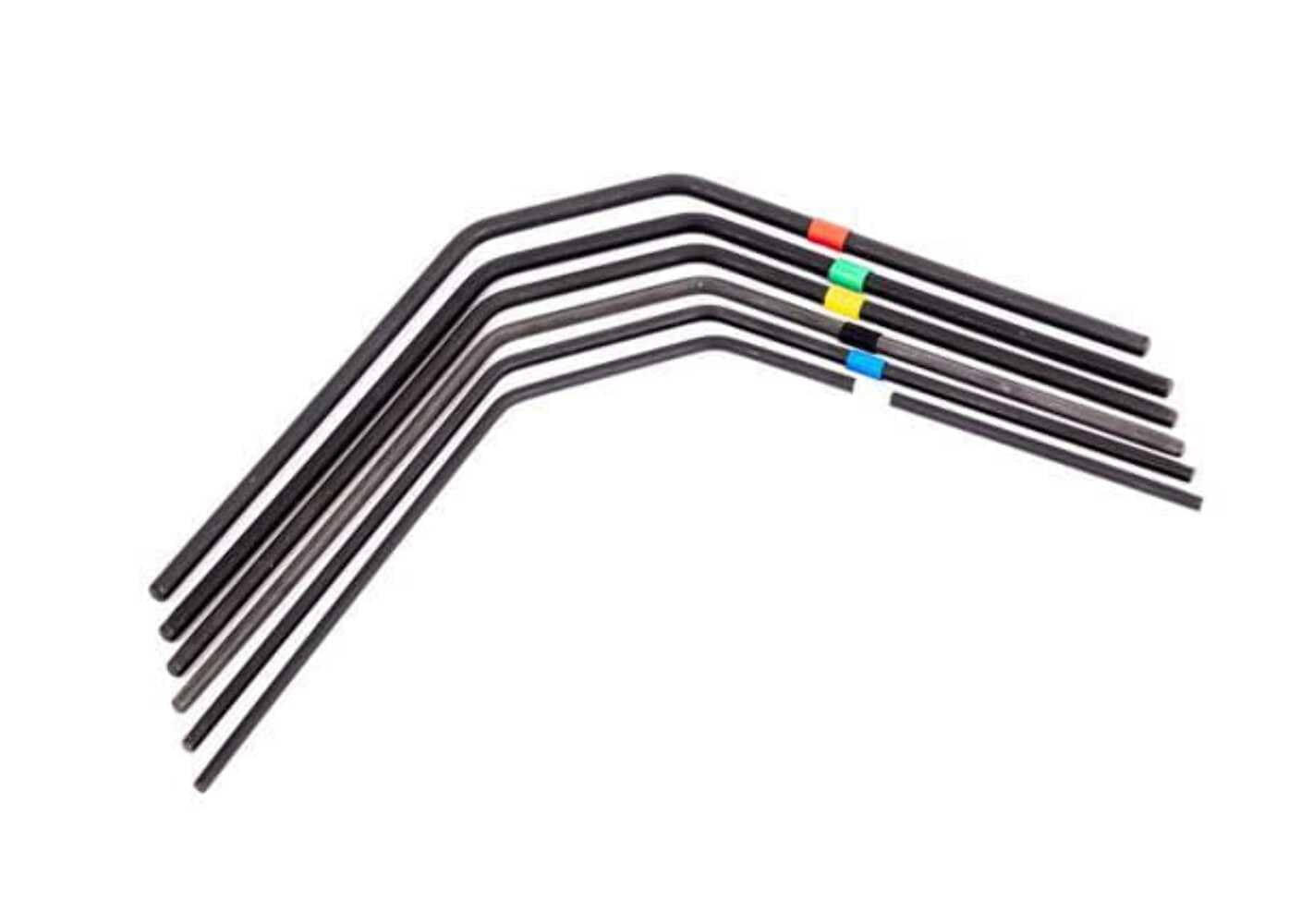 Traxxas 9596 Sway Bar Set, Sledge (1 Each of all 6 Sway Bars)