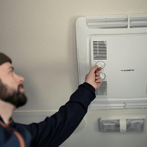 Miniatura 2 de Dometic 9600028602 FreshJet FJX3000 Series Aire Acondicionado Mecánico de Azotea con Controles Manuales de Techo (Sin Conductos) - Blanco