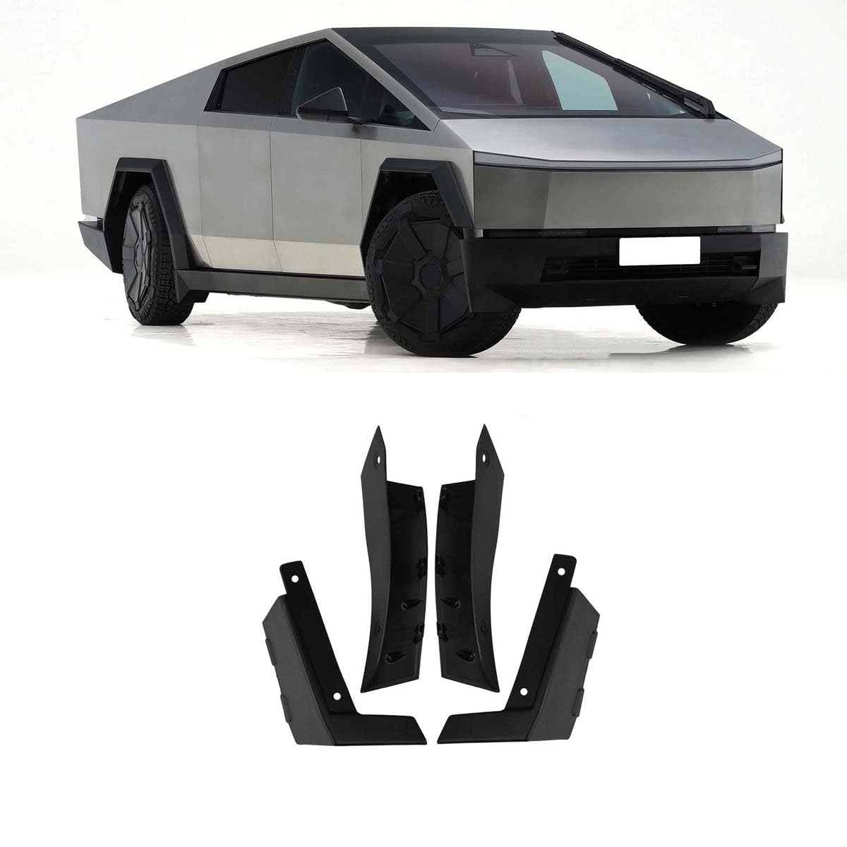 Garde-Boue Tesla Cybertruck 2024 Éviter Rayures Impacts